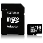 Silicon power carte mmoire microsd sdhc class 10 - 16 go
