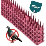 Sillar rpulsif pigeon 2 mtres pointes anti - pigeons en plastique pointes anti - oiseaux