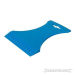 Grattoir  glace - silverline - 236769 - double lame strie - poigne ergonomique - robuste et flexible ...