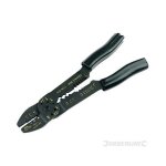 Pince  sertir et  dnuder - silverline - acier tremp - poignes ergonomiques - cosses pr - isoles ...