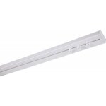 Rail de plafond tringle en pvc - mon mobilier design - simi - blanc - 120 cm - int�rieur contemporain ...