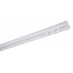 Simi rail de plafond tringle en pvc pour rideaux  crochets blanc monorail droit 200 cm