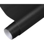 Simili cuir autocollant 40 x 150 cm kit reparation cuir pour canap�s si�ges de voiture meubles - noir ...
