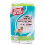 Simple solution couches pour chiens 45 - 58 cm blanc taille xl 12 pcs Simple solution couches pour chiens 45 - 58 cm blanc taille xl 12 pcs