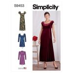 Simplicity patron de couture s9453 robe pour femme ss9453h5