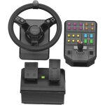 Simulateur de tracteur - logitech g saitek - farm sim controller - conu pour pc