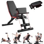 Sinbide banc de musculation multifonction mixte - abdominaux dentranement dossier dorsaux - rglable ...