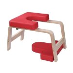 Sinbide chaise de yoga en bois chaise dinversion de yoga tabouret de poirier de musculation  maison ...