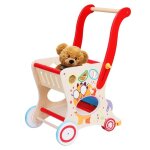 Sinbide trotteur b�b� en bois - chariot de marche - poussette multifonctionnelle avec bo�te de rangement ...