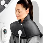 Sinnlein coussin chauffante 100w couverture thermique electrique contre le mal de dos epaule et nuque ...