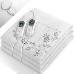 Sinnlein surmatelas chauffant Électrique 160x140cm - 2 places - avec arrêt automatique chauffe - matelas ... Sinnlein surmatelas chauffant Électrique 160x140cm - 2 places - avec arrêt automatique chauffe - matelas ...