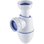 Siphon d�vier double girpi - sortie �40 - joints imperdables et r�glables