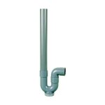 Siphon pvc simple entrée neptune - sortie horizontale - Ø40mm Siphon pvc simple entrée neptune - sortie horizontale - Ø40mm