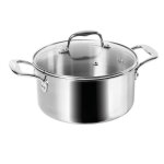 Faitout inox 5l 24cm rapsody sitram 710737 Faitout inox 5l 24cm rapsody sitram 710737