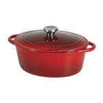 Sitram sitraslow cocotte ovale en fonte émaillée - 4l - Ø27 cm Sitram sitraslow cocotte ovale en fonte émaillée - 4l - Ø27 cm