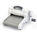 Sizzix machine manuelle � d�couper et gaufrer - blanc et gris - format a5