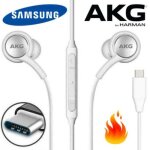 Sj05401 - �couteurs usb type c akg note 10 20 plus 5g s20 fe s21 ultra. oreillettes pour samsung .