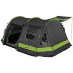 Tente tunnel familiale - skandika kambo 4 - 4 personnes - 1 cabine sombre - 420 x 275 cm - 3 entr�es ...