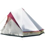 Tente tipi - skandika comanche 400 - 8 personnes - sol amovible - colonne deau 3000 mm - diamtre: 400 ...