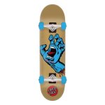 Skateboard complte screaming hand large 8. 25 gold - santa cruz - mixte - bouleau - skateboard
