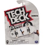 Skateboard fingerboard tech deck sk8mafia dog - spin master - pour enfants de 6 ans et plus - noir