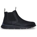 Bottes pour homme skechers augustino - paulo noir 205227 - bbk - lacets - cuir