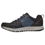 Skechers baskets escape plan - homme - bleu et gris
