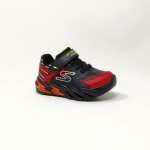 Skechers basket flex glow noir