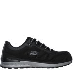 Chaussures de scurit - skechers - lyndale - noir - embout en acier - semelle en mousse  mmoire de ...
