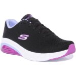 Skechers skech air extreme 2. 0 - classic vibe baskets en maille  lacets pour femmes en noir rose (noir ...