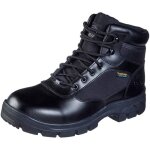Skechers - wascana benen - homme - botte tactique en cuir noir - impermable