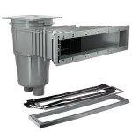 Skimmer hayward pour piscine b�ton liner coque - grande meurtri�re - effet miroir