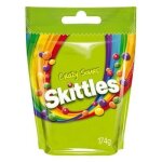Skittles bonbons crazy sours gots de fruits aciduls - 174 g