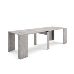 Skraut home - table console extensible - 260 - pour 12 personnes - ciment - rf2649 Skraut home - table console extensible - 260 - pour 12 personnes - ciment - rf2649