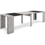 Skraut home - table console extensible - 300 - 14 personnes - ciment - rectangulaire Skraut home - table console extensible - 300 - 14 personnes - ciment - rectangulaire