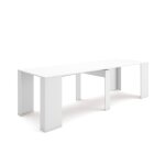 Skraut home - table console extensible - blanc - pour 12 personnes - 260 cm Skraut home - table console extensible - blanc - pour 12 personnes - 260 cm