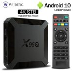 Smart tv box android 10 x96q 2. 4g wifi allwinner h313 quad core 1g 8g 2gb 16gb 1080p lecteur multim�dia ...