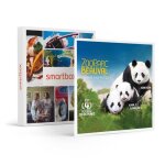 Coffret cadeau smartbox - billets pour le zooparc de beauval 2025 : 2 entres adulte et 1 entre enfant ...