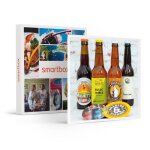 Coffret cadeau smartbox - coffret de bires  savourer chez soi - 1 coffret de bires  domicile