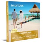 Coffret cadeau smartbox - vasion  deux - 1 sjour ou 1 activit romantique pour 2 personnes