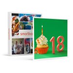 Coffret cadeau smartbox - joyeux anniversaire ! 18 ans - 1 s�jour ou 1 activit� pour 1 ou 2 personnes ...