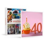 Coffret cadeau smartbox - joyeux anniversaire ! pour femme 40 ans - 1 séjour ou 1 activité pour 1 ou ... Coffret cadeau smartbox - joyeux anniversaire ! pour femme 40 ans - 1 séjour ou 1 activité pour 1 ou ...