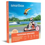 Coffret cadeau smartbox - tentations aventures - 1 aventure  vivre pour 1 ou 2 personnes