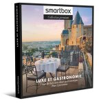Coffret cadeau smartbox - luxe et gastronomie - 1 nuit avec petit - d�jeuner et d�ner avec champagne ...