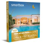 Coffret cadeau smartbox - mille & une nuits de charme - 1 nuit avec petit - djeuner avec ou sans dner ...