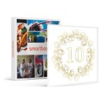 Coffret cadeau smartbox - noces dtain : 10e anniversaire de mariage de rve ! - 1 sjour de rve 1 halte ...