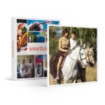 Coffret cadeau smartbox - sjour de 2 jours avec petit - djeuner et balade  cheval en france en duo ...