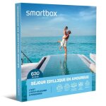 Coffret cadeau smartbox - sjour idyllique en amoureux - 1 nuit avec petit - djeuner pour 2 personnes ...