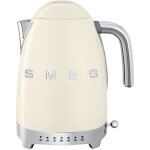 Bouilloire - smeg - klf04creu - 17 litres - 2400 watt - cr�me