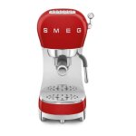 Smeg machine  expresso 15 bars rouge - ecf02rdeu